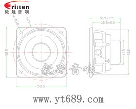 2.25寸20芯8瓦全频喇叭成品图 2.25寸20芯8瓦全频喇叭成品图